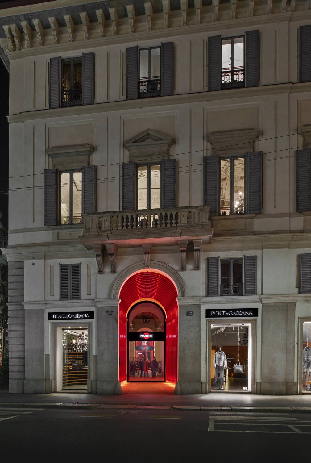DOLCE & GABBANA MARTINI BAR, Milan