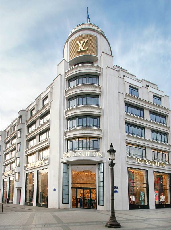 LOUIS VUITTON, Paris Avenue des Champs Elysées
