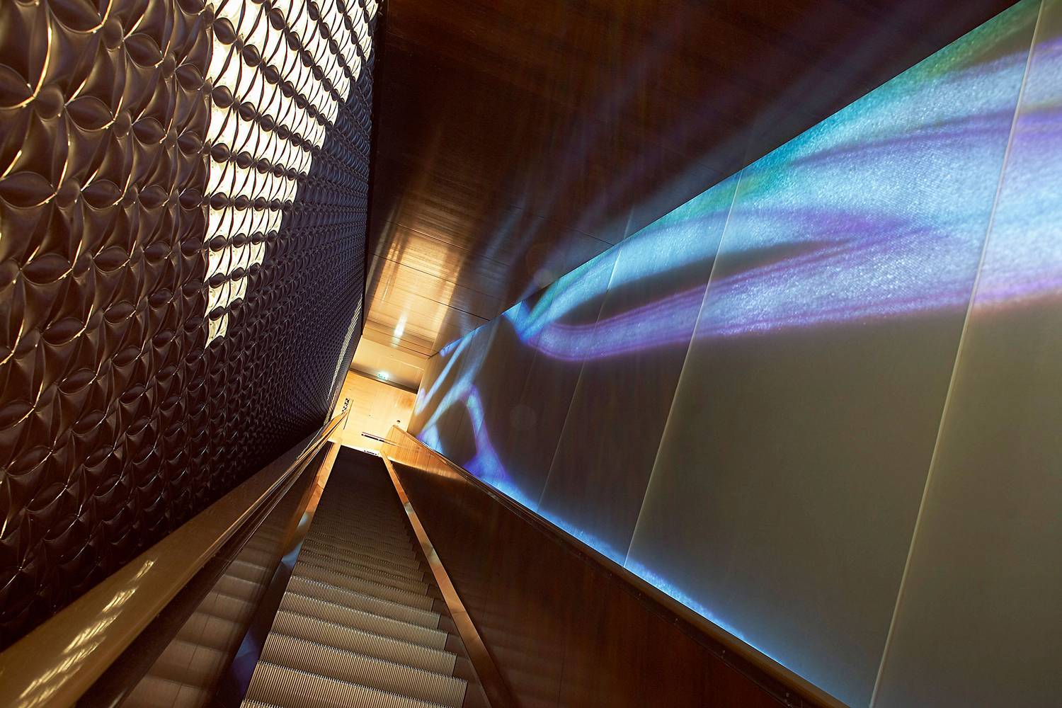 FIBRE OPTIC VIDEO WALL, Paris