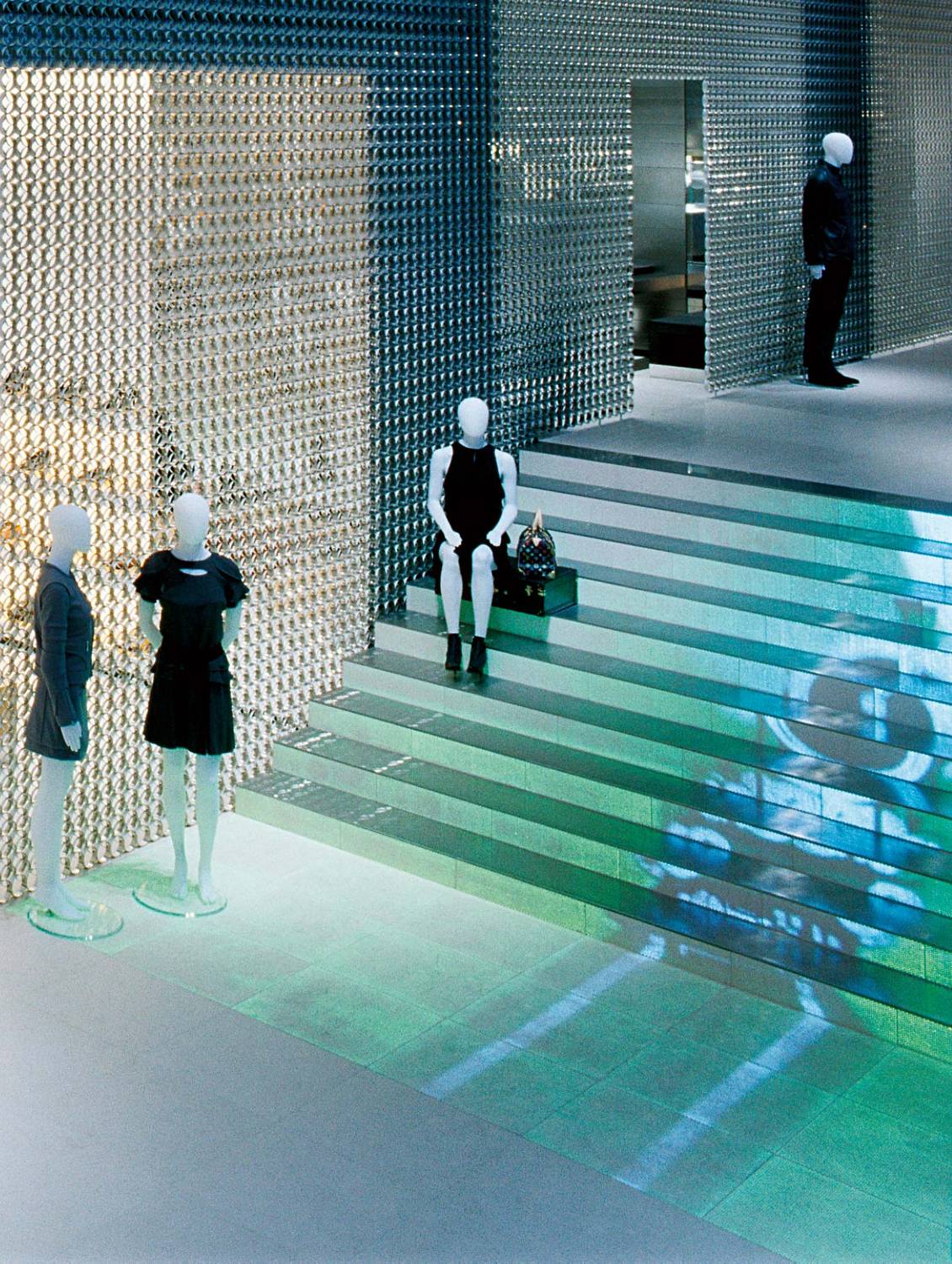 FIBRE OPTIC VIDEO STAIR, Tokyo