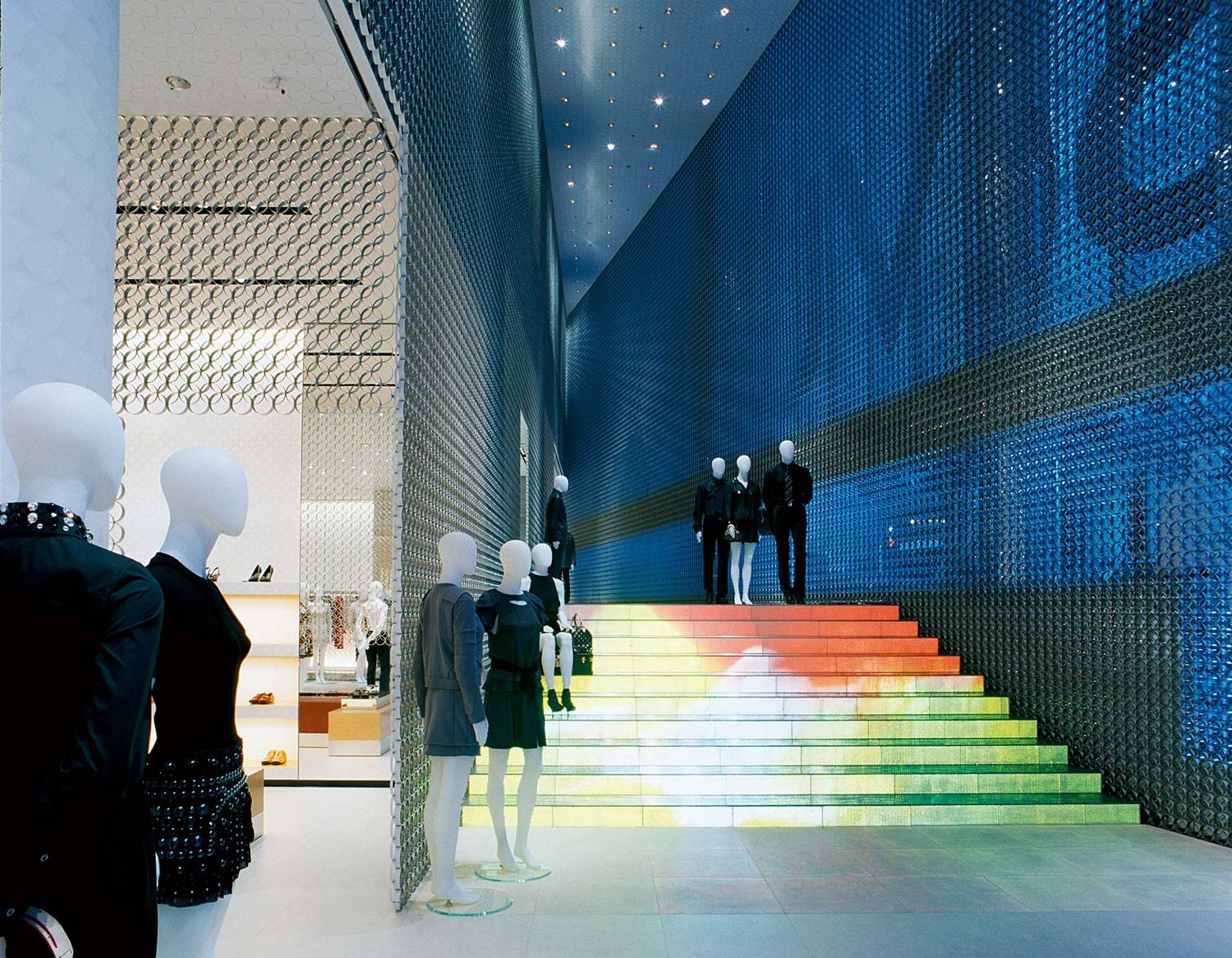 FIBRE OPTIC VIDEO STAIR, Tokyo