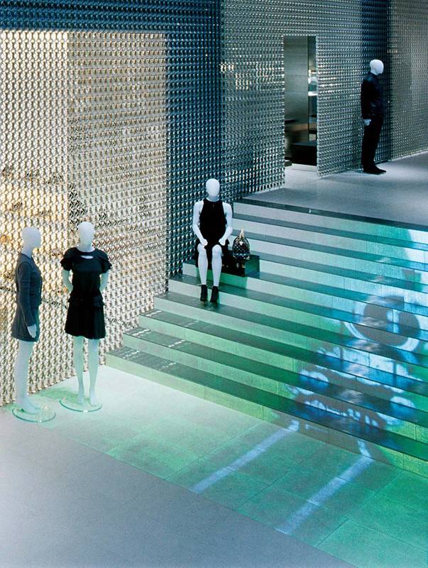 FIBRE OPTIC VIDEO STAIR, Tokyo